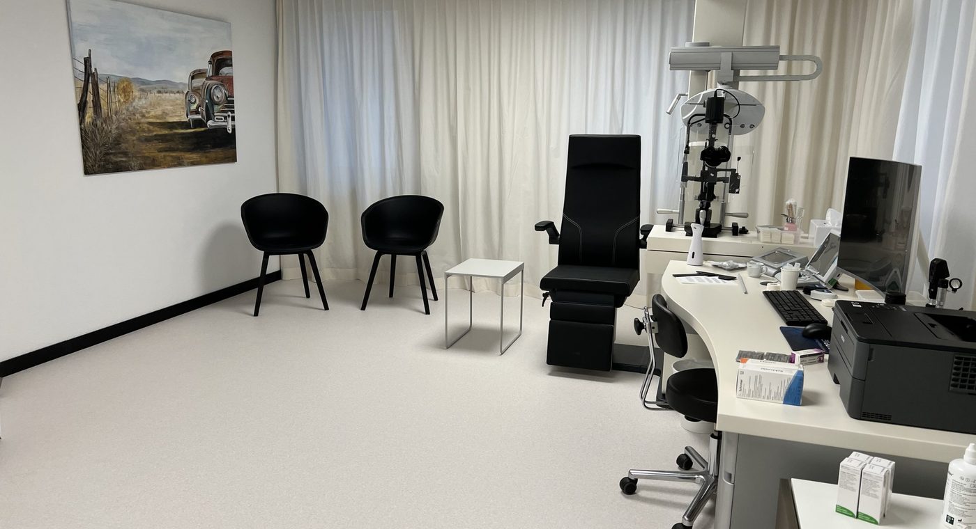 Sala de exploración de Augenärzte Spreitenbach